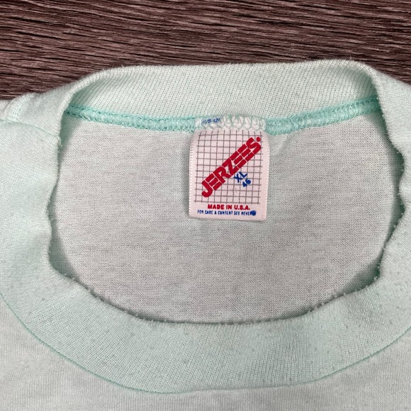 Vintage 80’s Nebraska‎ Beach Surf T Shirt Size XL Single Stitch USA Penguins - Picture 4 of 8